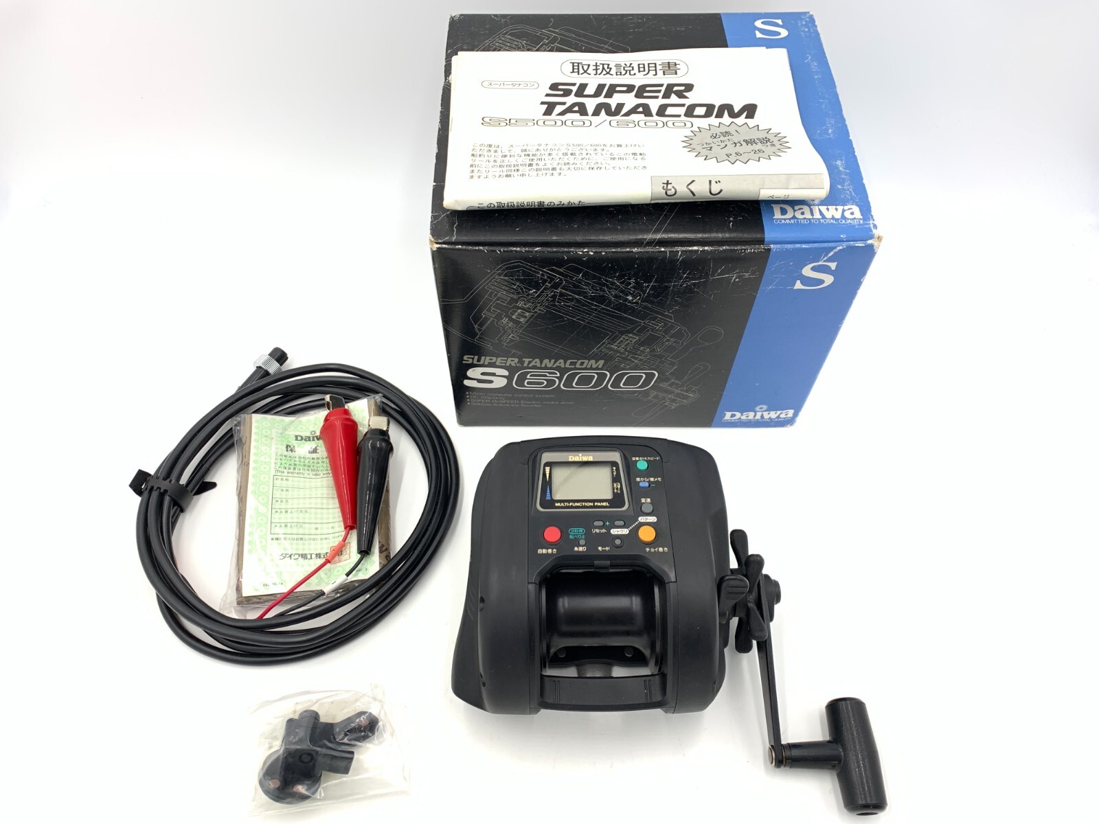 Daiwa SUPER TANACOM S600 Electric Reel Big Game Saltwater Daiwa SUPER TANACOM S600 Electric Reel Big Game Saltwater
