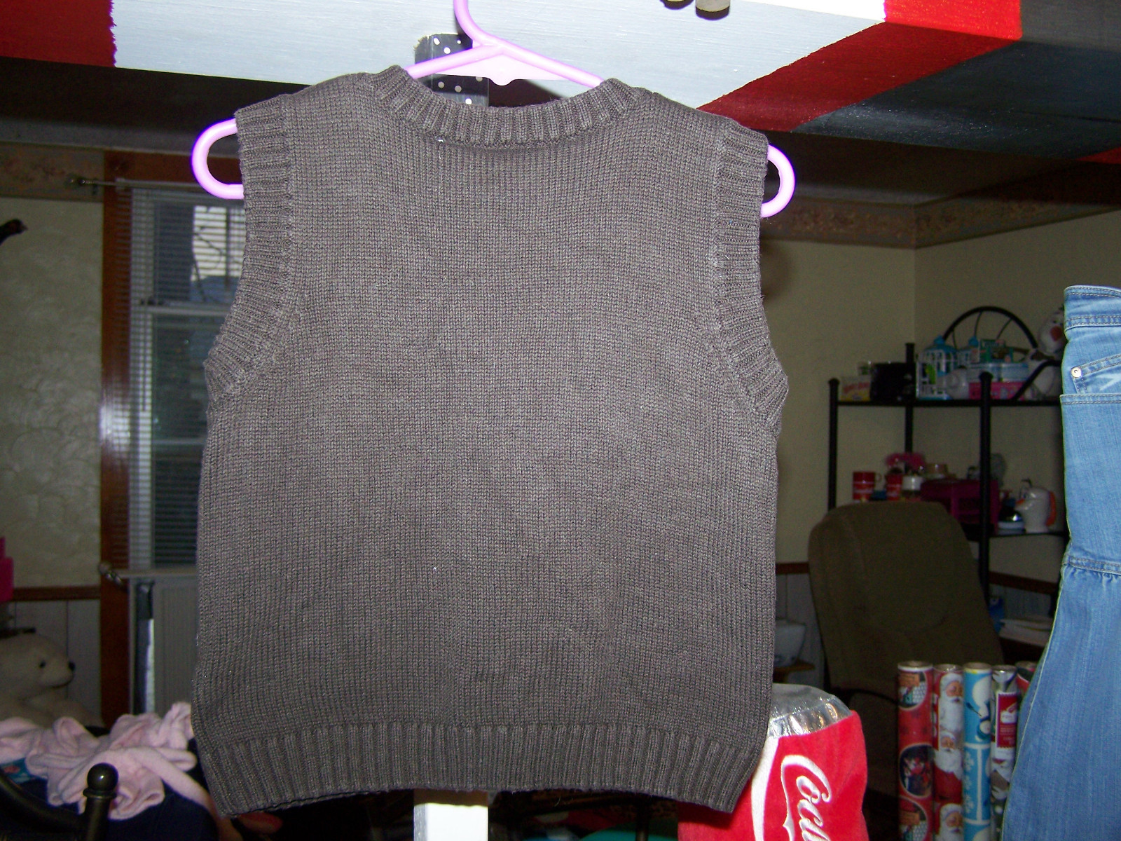 Adorable Koala Kids Sweater Vest Brown 18 Months Great For Easter