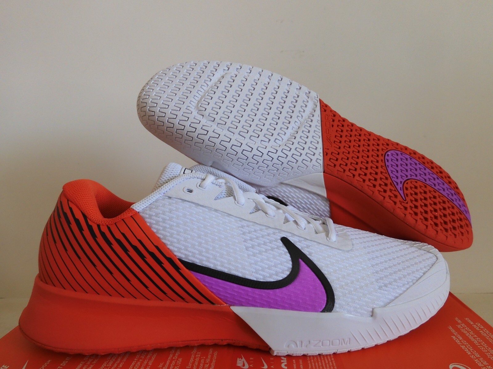 ナイキ ZOOM VAPOR PRO 2 HC DR6191 800 26.5 Nike Men's Zoom Vapor Pro 2 HC Tennis Shoe Style DR6191 800