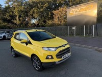 2016 66 REG FORD ECOSPORT TITANIUM TURBO YELLOW SUV ECOBOOST 125 PS PETROL !!!