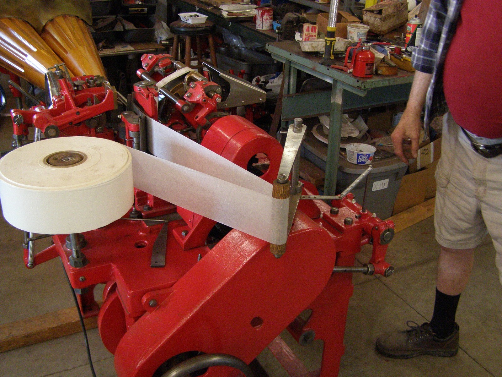 Taffy Wrapper, Puller & Cooling Table