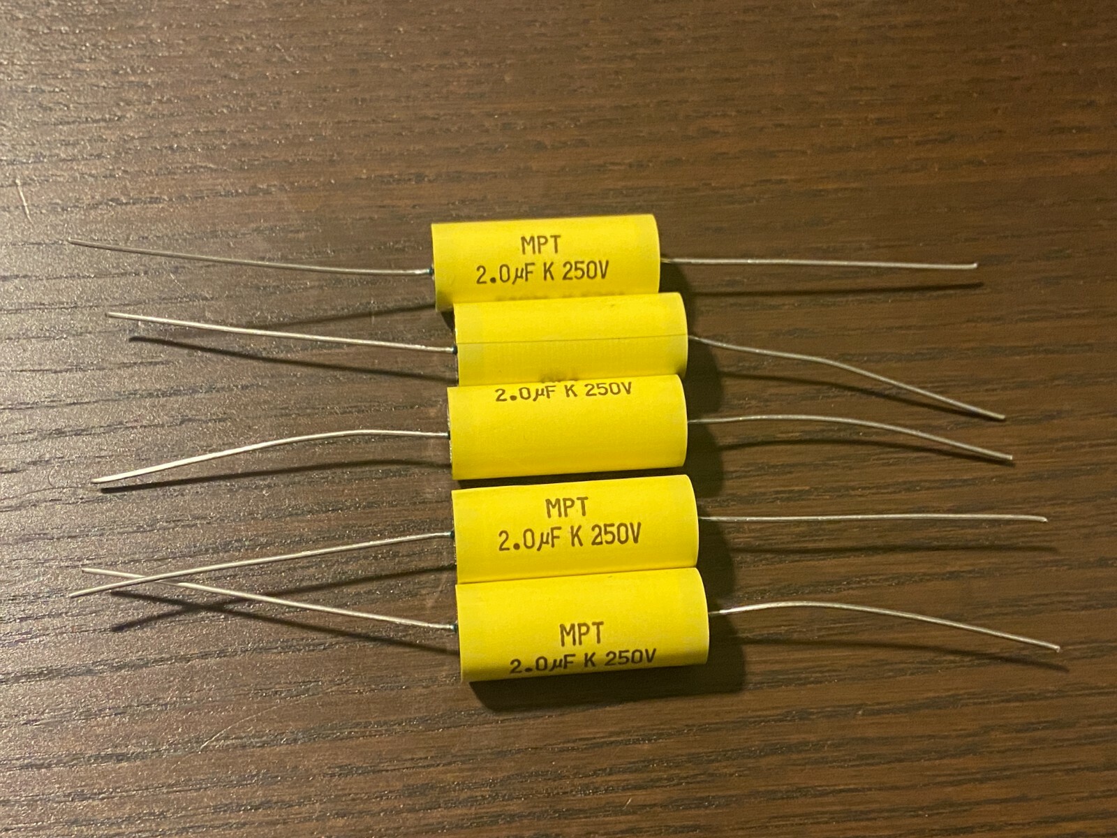 5 New 2.0 uF 250V Supertech MPT Film Audio Signal Crossover
