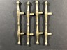 Set Of 4 Brass Hyer Drawer Pulls