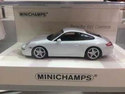 1.43 Linea Bianco Porsche 911 Carrera Limited Edition Model Boxed