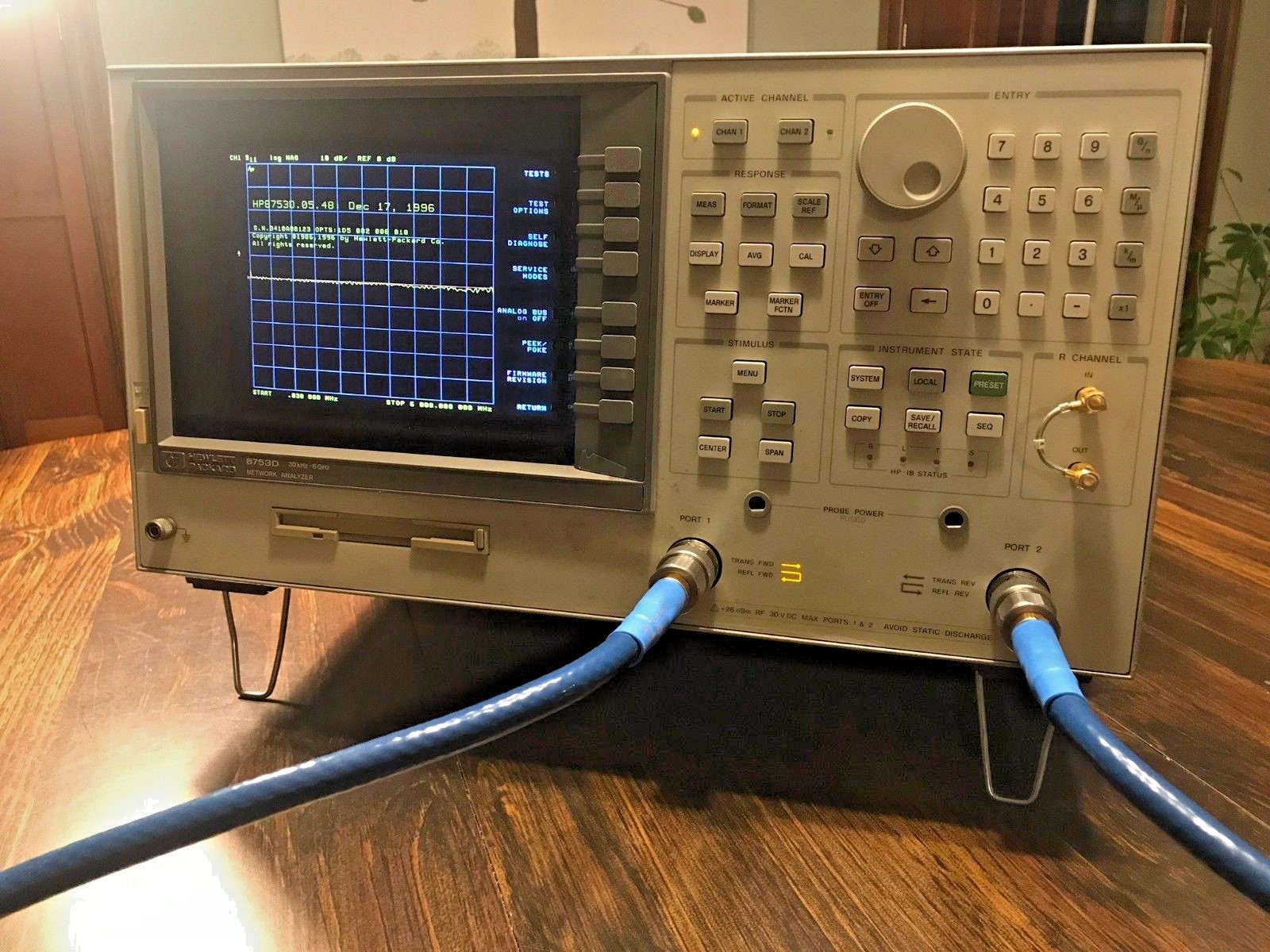 Hewlett Packard HP 8753 D Network Analyzer & Huge RF Bundle