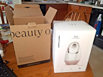Vanity Planet Aira Ionic Facial Steamer for All Skin ~ Rose Gold Edition