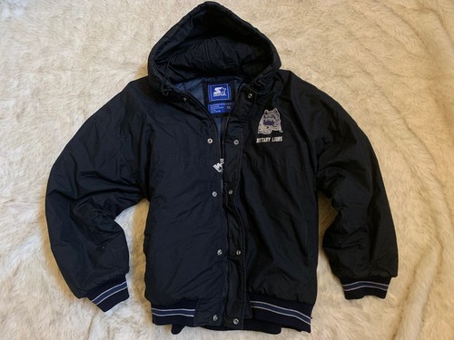 RARE VTG Men's Starter Penn State PSU Nittany Blue Full Zip