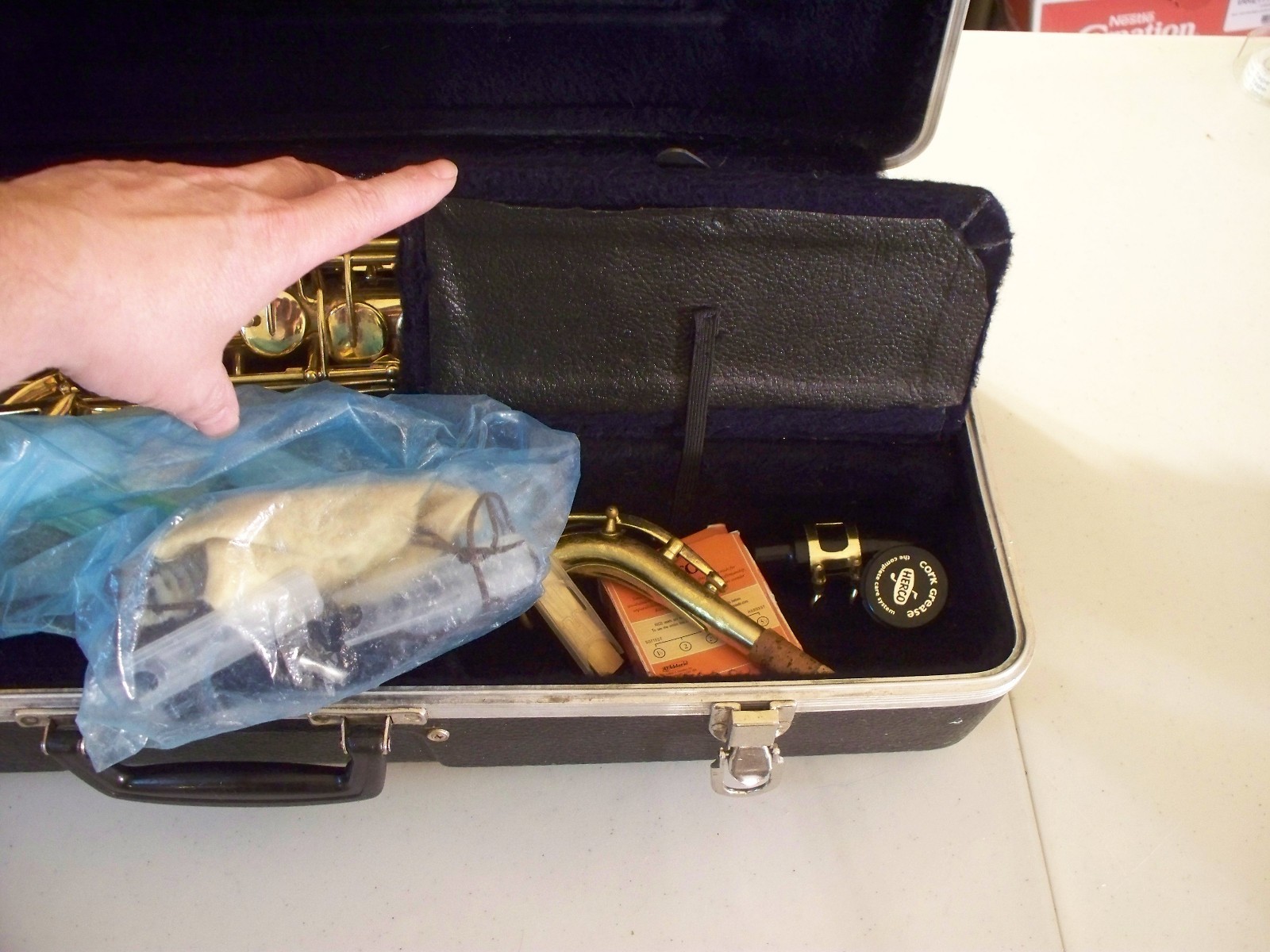 Vintage Conn SAXOPHONE With Mouthpiece and CASE FULLY SERVICED!