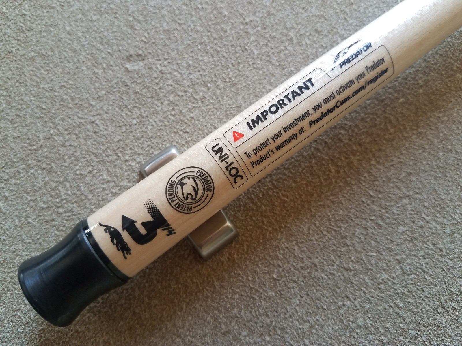 Predator Shafts - Choice: Z3, 314-3, VANTAGE / Uniloc, 3 Predator Shafts - Choice: Z3, 314-3, VANTAGE / Uniloc, 3