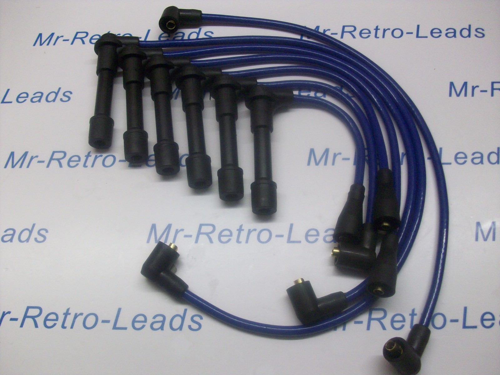 Blue 8mm Performance Ignition Leads 300zx 300 Zx Twin Turbo Z31 Z32 V6 Quality Ebay