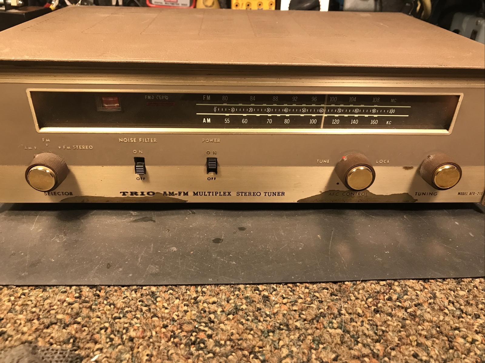 TRIO FMチューナー TRIO・KT-9700（FMチューナー）修理記① | たもつ