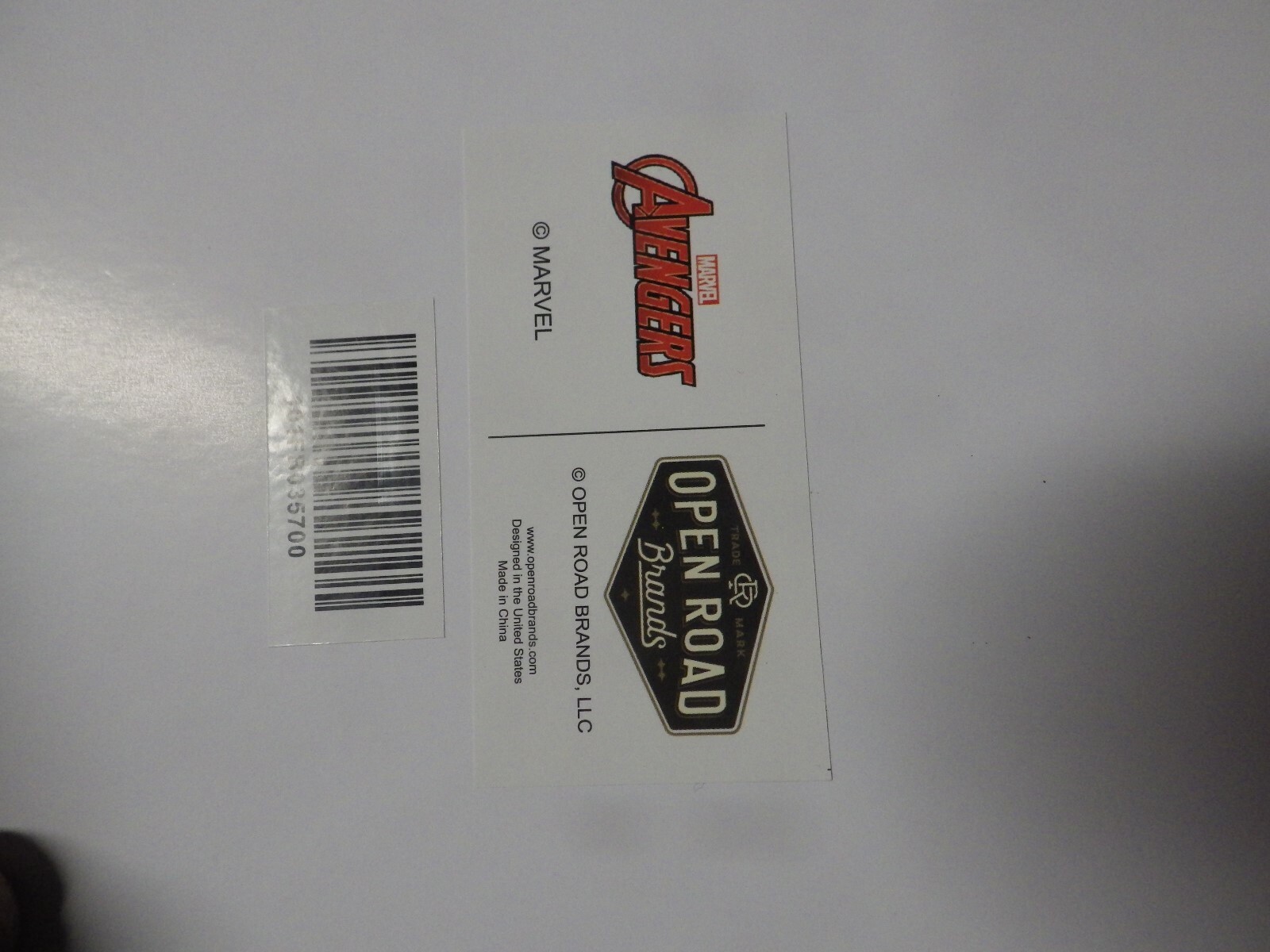 Marvel AVENGERS INCREDIBLE HULK BRUCE BANNER OPEN ROAD BRANDS 3-D SIGN PLASTIC