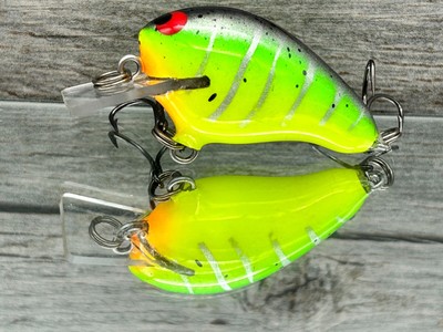 Black Label Balsa Runt Squarebill Custom Balsa Crankbait Salad Bar