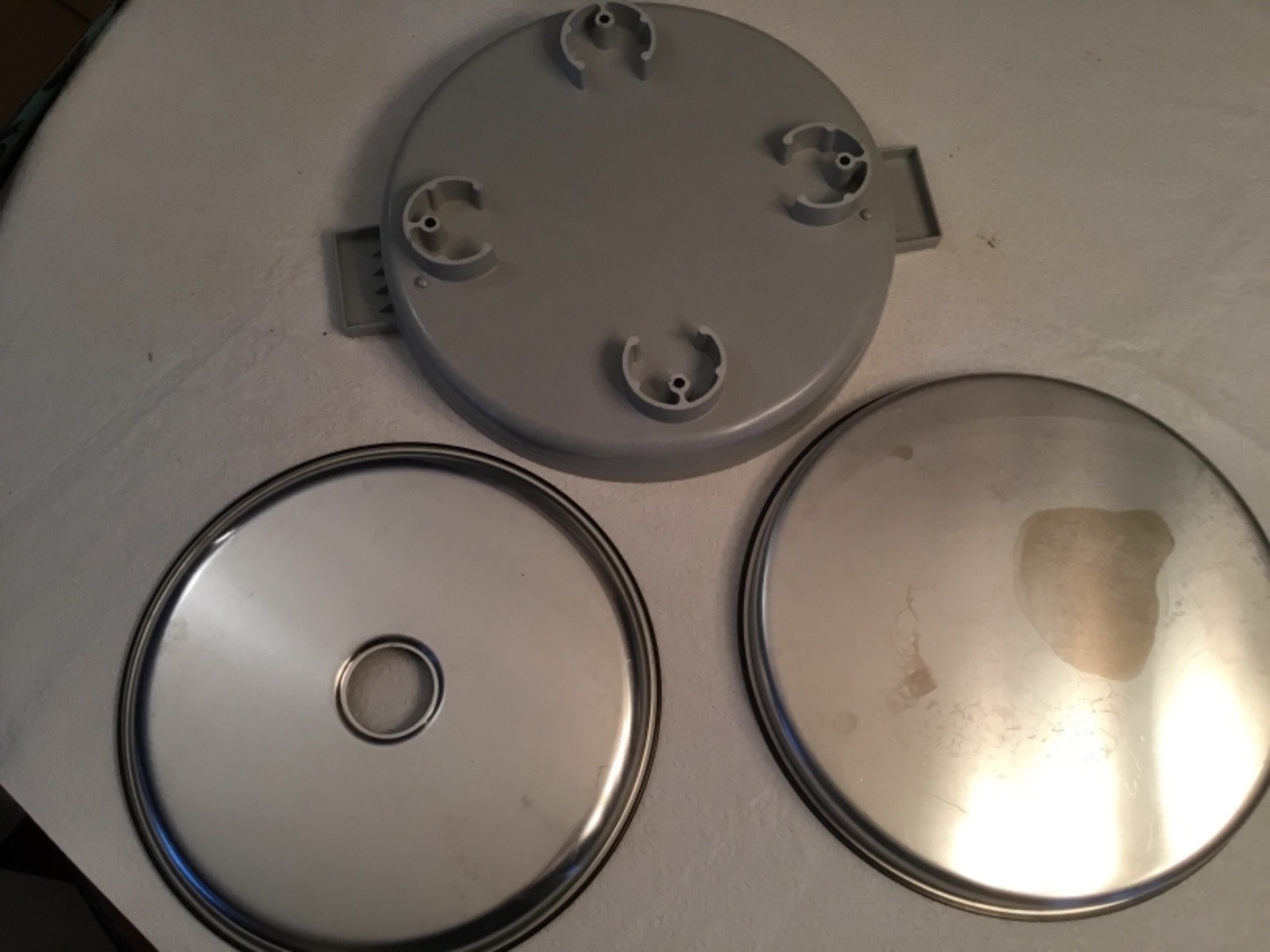 AMERICAN HARVEST JET STREAM OVEN Base & Drip Pans JS -2500 Mint condition