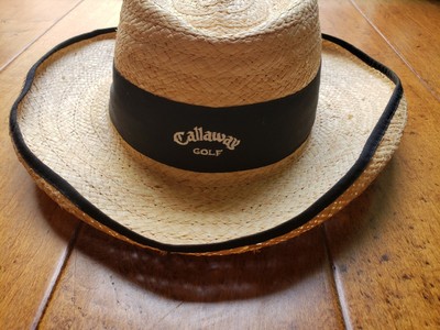 callaway straw golf hats for men