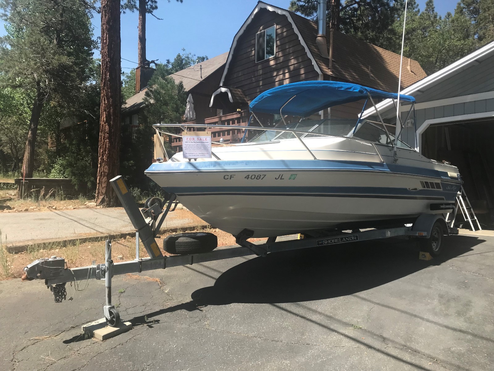 1987 19' Sea Ray Seville Cuddy Cabin