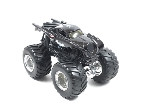 HOT WHEELS BATMAN NEW STYLE PLASTIC BASE MONSTER JAM TRUCKS