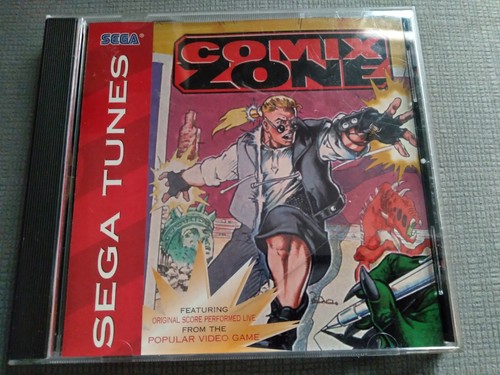Comix Zone Sega Tunes CD Video Game Music Soundtrack | 1996
