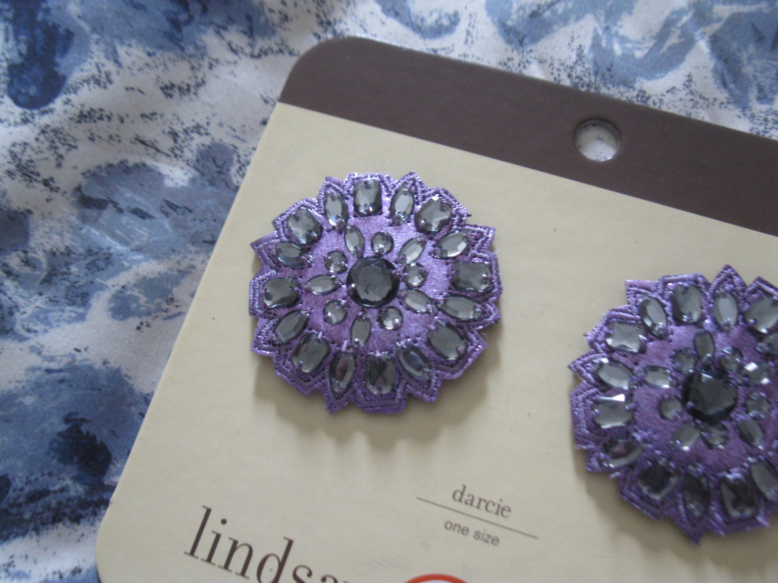 Lindsay Phillips Pair of Darcie Shoe Snaps Rare & Cute!    NIP