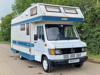 1987 Mercedes 207D Blue/White Motorhome/Camper  Low 108k Miles  Drives Perfect