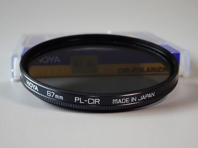 HOYA 67mm PL-CIR Circular POLARIZER FILTER Japan 67mm Circular Polarizing