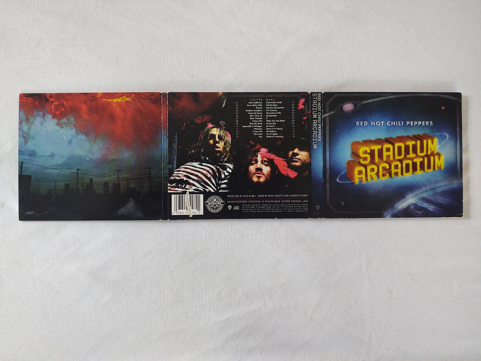 Red Hot Chili Peppers - Stadium Arcadium 2CD set 2006 Warner Red Hot Chili Peppers - Stadium Arcadium 2CD set 2006 Warner