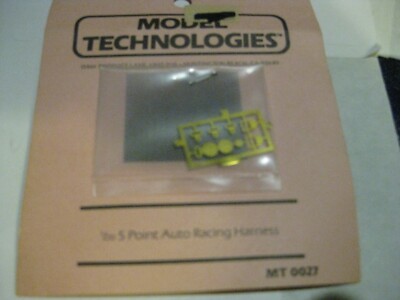 Sealed detailed set 5 Point Auto Racing Harness by Model Technologies-1/24 scale