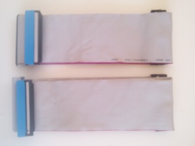  Flat Dual/2 device IDE 80 wire ATA / PATA shielded DD cables perfect condition