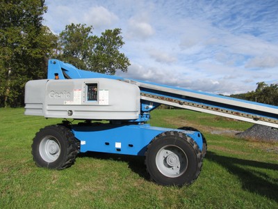 2008' Genie S-80 Boom Lift, Diesel, Manlift, 4x4 Drive, JLG 80 800S Aerial S80
