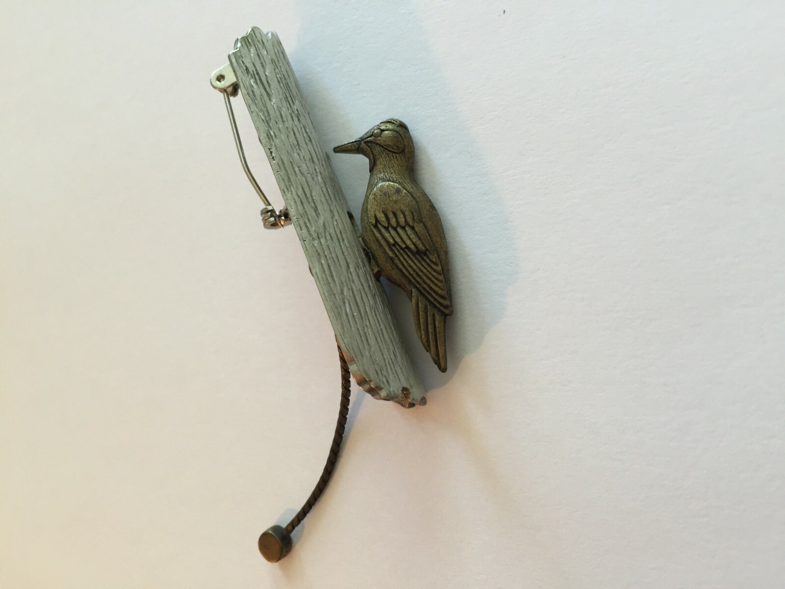 【新品未使用】maisoncelon fallen petal pierce Vintage Jewelry Signed PIM Joseph P. Piscitelli Leaves Pin