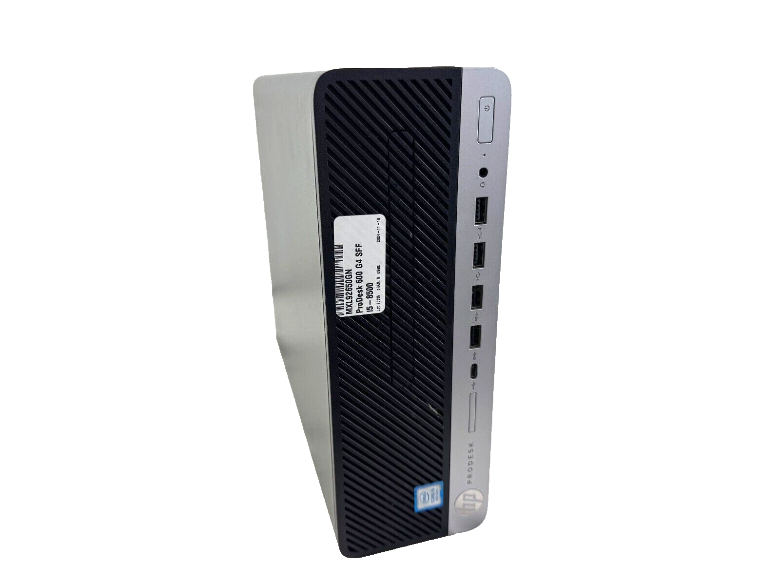 HP ProDesk 600 G4 SFF w/ Intel Core i5-8500 @ 3.00GHz, 8GB