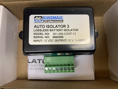 Kussmaul Electronics AUTO ISOLATOR III 3 CONTROLLER 12V 091-208-CONT-12 