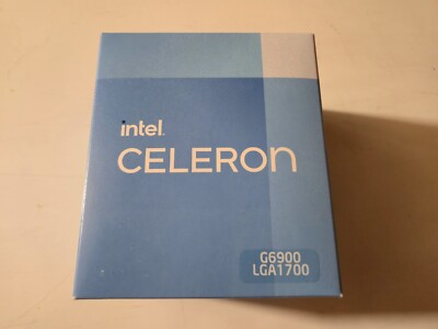 Intel Celeron G6900 Processor (3.4 GHz, 2 Cores, LGA 1700) - BX80715G6900
