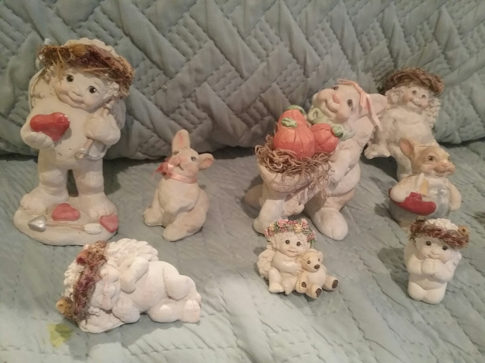9  Vintage Cast Art Dreamsicles Figurines