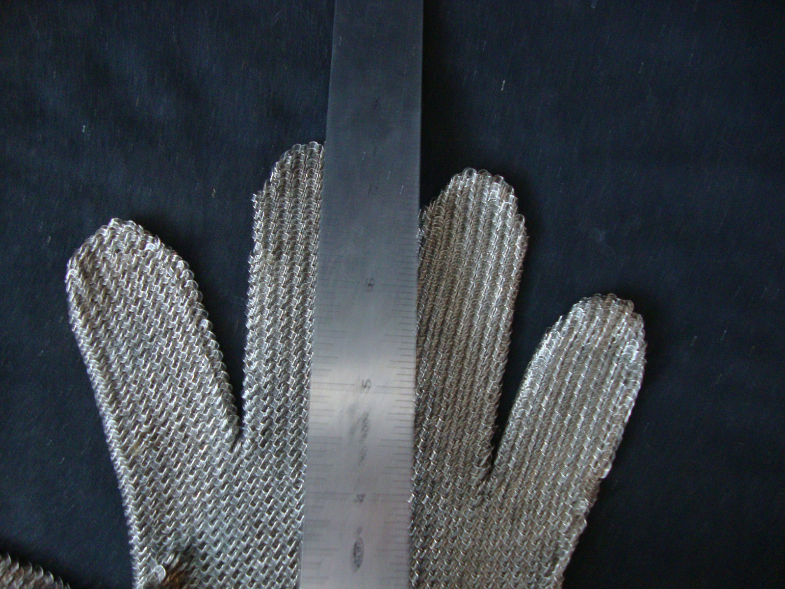 Vintage Chain Mail Mesh Safety Glove - Small, Ambidextrous - AS IS