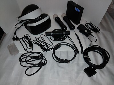 PS4 Complete VR Virtual Reality PSMove Controller PS4 Camera Bundle CUH-ZVR1