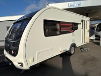 2017 Swift Eccles 530 Caravan (4 Berth, Side Dinette, Overbunk) - IMMACULATE.