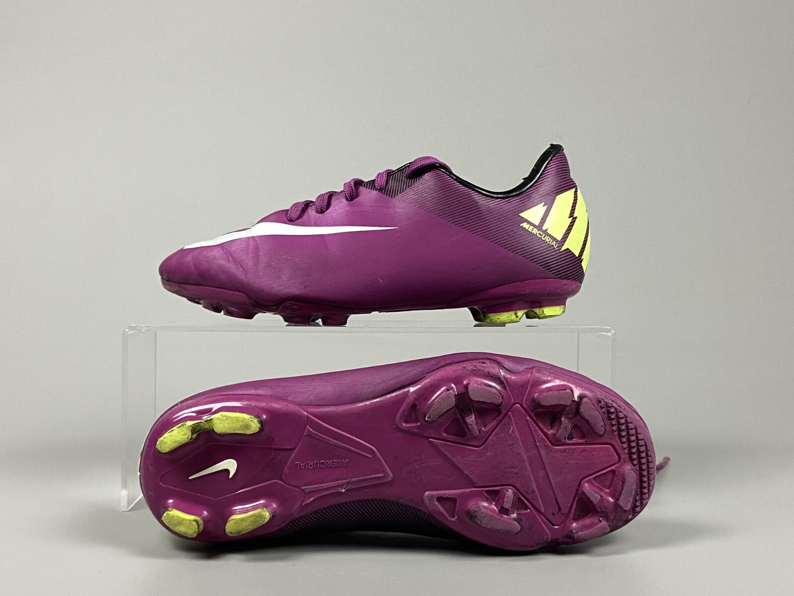 2010 Nike JR Mercurial Victory II FG US 1 UK 13.5C soccer