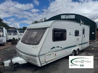 Swift Conqueror 580 LUX - TWIN AXLE 4 Berth Caravan - STOCK E187