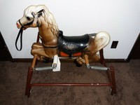 hedstrom wonder horse spring rocking horse
