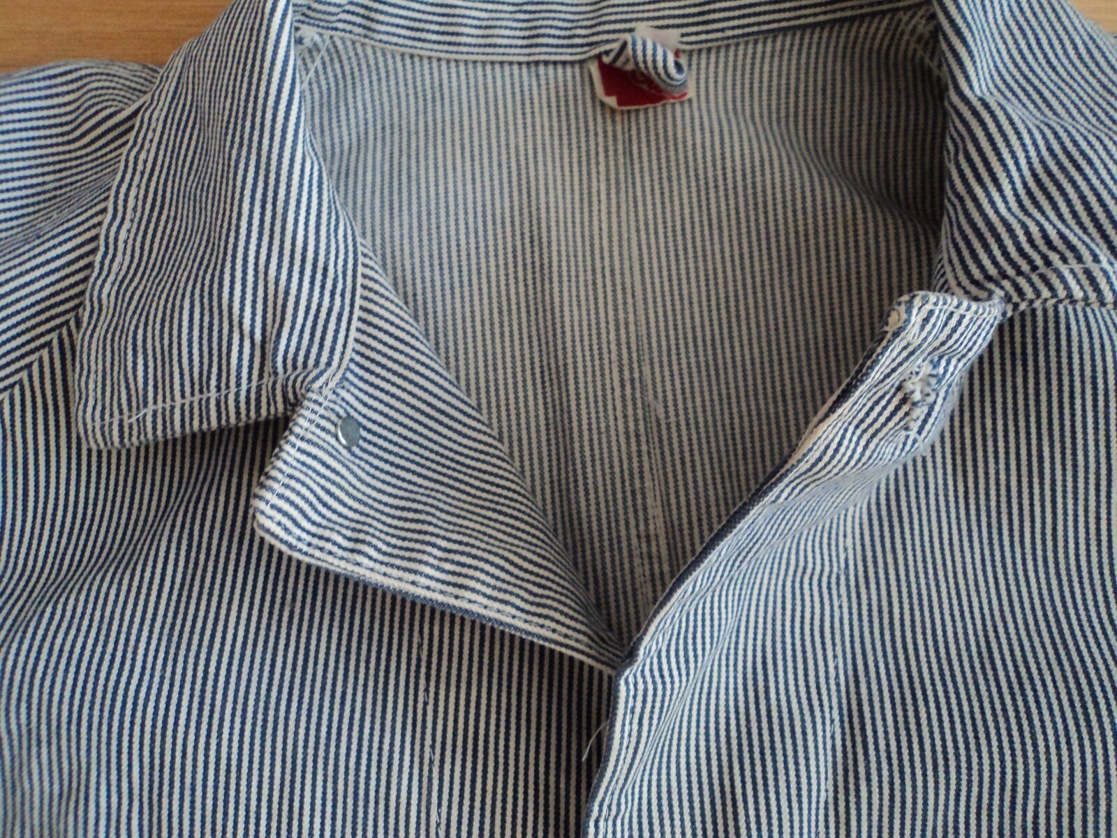 Vintage GWG Great Western Garments Striped Coveralls L48 Workwear