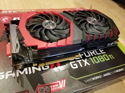 Msi Gaming Gtx 1080 Ti Twin Frozr Vi 11gb For Sale Online Ebay