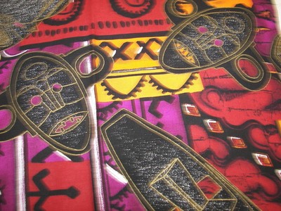 Vintage C S Shamash & Sons Cotton fabric - # 9198 - 30