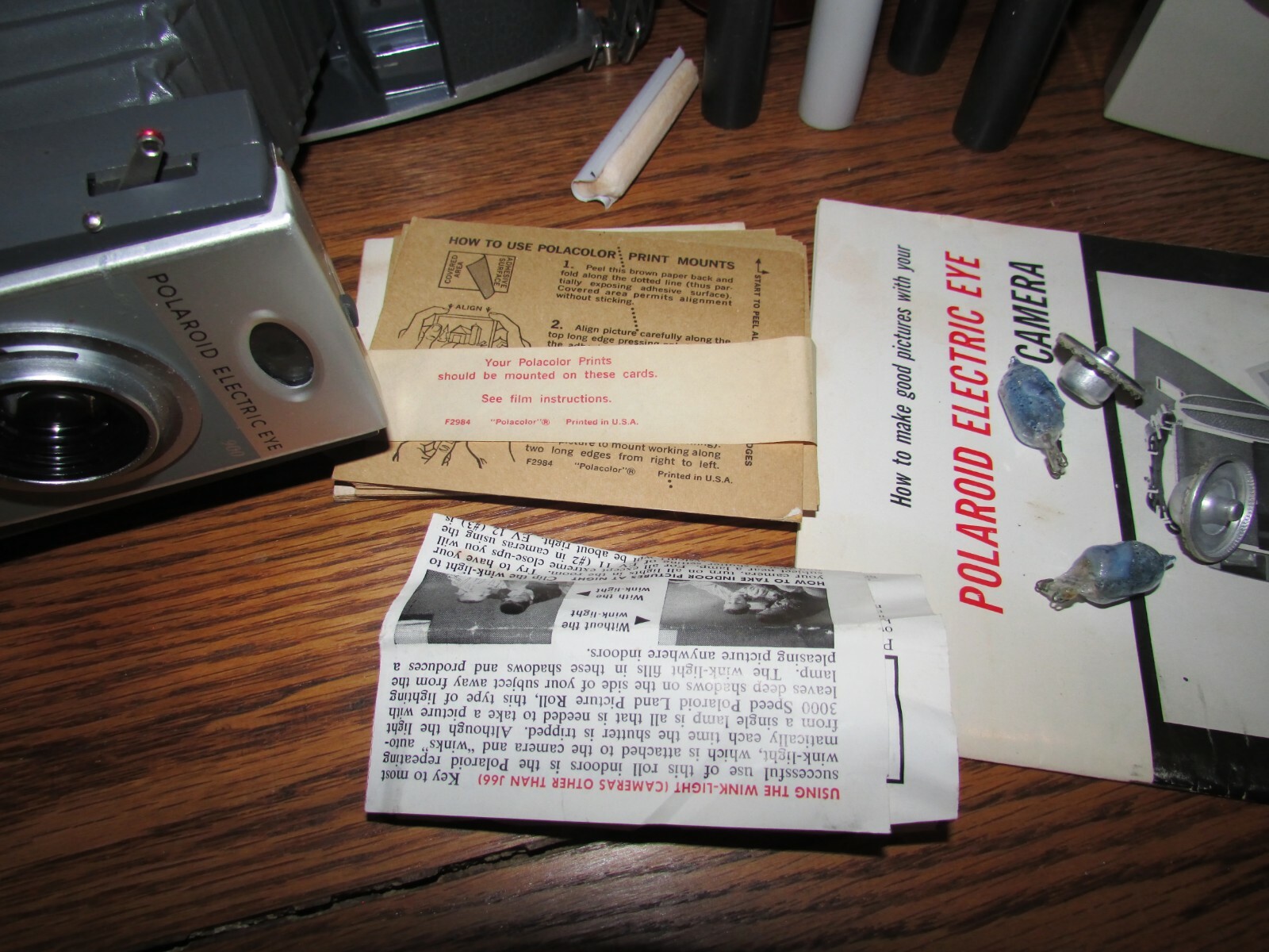 Vintage Polaroid Model 900 Electric Eye Land Camera..Complete