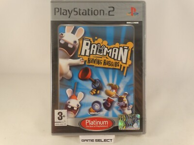 Rayman Raving Rabbids PS2 PlayStation 2 PAL Italiano Original New Sealed