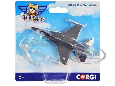 GENERAL DYNAMICS F-16 FIGHTING FALCON AIRCRAFT USAF DIECAST MODEL CORGI CS90659
