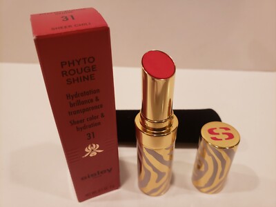 Sisley ~ Phyto Rouge Shine Sheer Color & Hydration~#31 Sheer Chili ~0.1oz~NIB