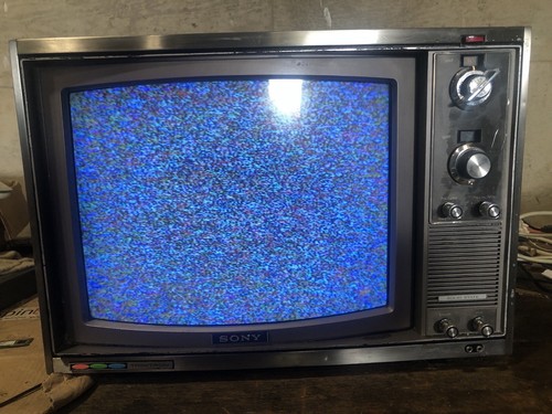 K-166】【中古】SONY Trinitron ポータブルテレビ 1994年 K-166