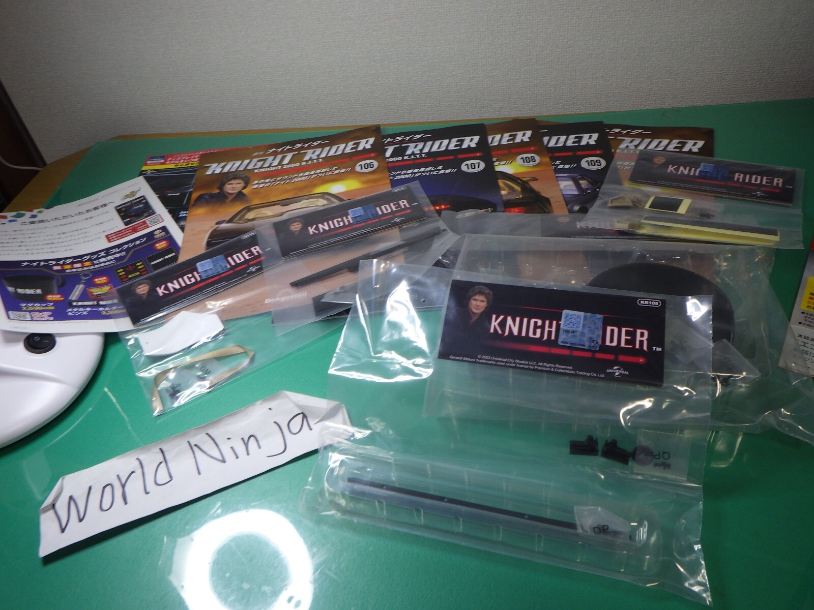 Weekly Knight Rider Diagostini 106 107 108 109 110 Set First Weekly Knight Rider Diagostini 106 107 108 109 110 Set First