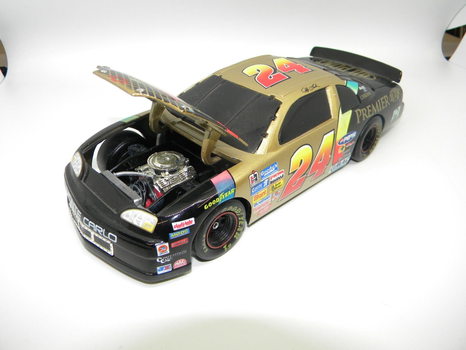 LOT OF 3 #24 JEFF GORDON 1:24 NASCAR BANKS (NO BOXES) 2 COKE SPONSORED